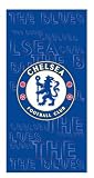 Review HOME IS HEAVEN  / Chelsea Crest Printed Football Club Beach Bath Towel