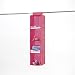 H & L Russel Sweater Organiser, 4 Pocket Ultratex, Pink with White Dots, 22.5 x 22.5 x 90 cm