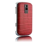 Case-Mate Back Pack Case Crocodile for BlackBerry Bold 9000 (Red)