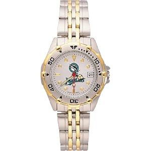 Buy Florida Marlins Ladies All Star Watch Stainless Steel Bracelet by Logo Art