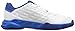 adidas Performance Men's Barricade Court 2 Tennis Shoe,White/White/Shock Blue,10 M US