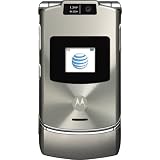 Motorola RAZR V3xx Platinum Phone (AT&T) Version 1