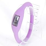 Wristwatch Bracelet Plastic Wrist Watch Purple