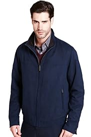 Collezione Mock Suede Bomber Jacket