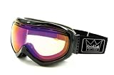 Bolle Quasar Goggles, Shiny Black Badge, Aurora Lens