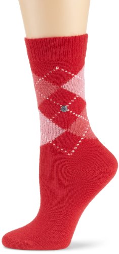 Burlington Damen Socken 24080 Whitby SO, Gr. 36-41, Rot (feuerrot 8075) Preisvergleich