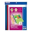 BAZIC Front Report Covers with Sliding Bar, 4 Per Pack