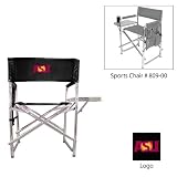 Arizona State Sun Devils NCAA Sports Chair (Black) (Embroidered Logo)