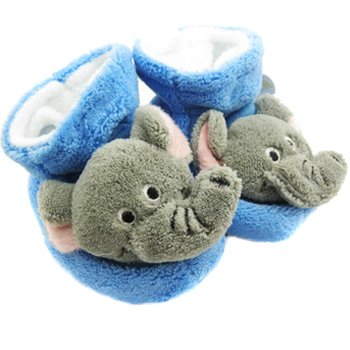41SS2 Wox9L Baby Boys Warm Elephant Fleece and Batik Booties Medium 6 12 Months Reviews