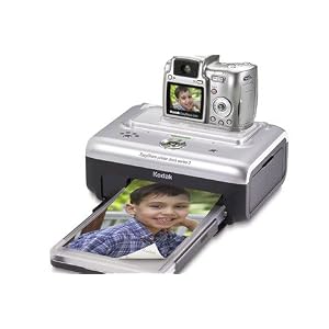 Kodak EasyShare Printer Dock Series 3 - Printer - color - dye sublimation - 4 in x 7.25 in up to 1.5 min/page (color) - USB, camera dock