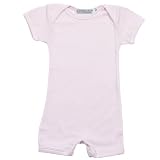 Romper, cross shoulder, short sleeve, 100% Pima cotton, softest ine the world !