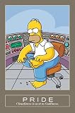 Click for larger image of Homer Simpson- Pride Entertainment Poster Print, 22x34