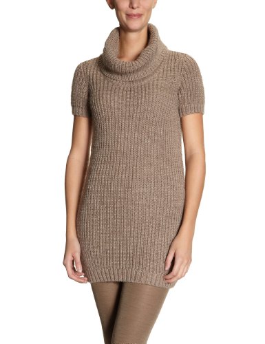MEXX Damen Kleid (knielang) N1ME3968, Gr. 38, Braun (222) Preisvergleich