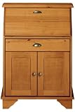 Burnham Secretary Desk Double Walnut