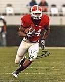 Knowshon Moreno Autographed / Signed Georgia Bulldogs College Football 8x10 Photo