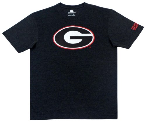 NCAA Men's Georgia Bulldogs Program Short Sleeve Tee Shirt, Red, Large