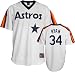 Nolan Ryan #34 Houston Astros Cooperstown Replica Jersey