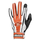Mizuno Vintage Pro Batting Glove G2 (Orange, Small)