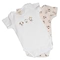 Halo Organic Cotton Bodysuits 2-pk. - Pink Dot