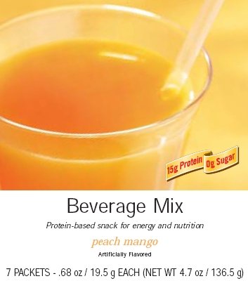 Herbalife ShapeWorks Peach Mango Beverage Mix Packets - Powered with Vitamins and Minerals... by Soy Beverages