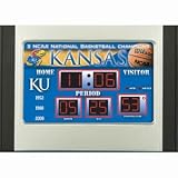 Kansas Jayhawks KU NCAA Scoreboard Desk & Alarm Clock