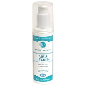 Aqua Glycolic Facial Cleanser, 6-Ounce Bottles (Pack of 2) by Aqua Glycolic