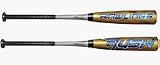 Rush Gold Liquidmetal  Senior League Baseball Bat (-5 oz.) from Rawlings