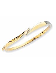 0.1 Carat 14K Gold Diamond bangle