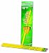 Ticonderoga Tri-Write Triangular Standard Size Pencils, Number 2 Soft, Box of 12, Yellow (13856)