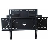 VideoSecu 1VH Articulating Plasma Flat Panel TV Wall Mount for 32-55' with Free 7 ft HDMI cable