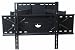 VideoSecu 1VH Articulating Plasma Flat Panel TV Wall Mount for 32-55" with Free 7 ft HDMI cable