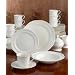 Mikasa Antique White 45-Piece Dinnerware Set, Service for 8