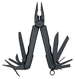 LEATHERMAN Blast Black Oxide with Cap Crimper Black Nylon Sheath 830482
