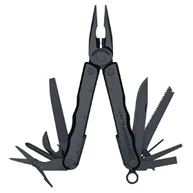 Click here to buy Leatherman Blast Black Oxide Tool- Cap Crimper  Black Molle Sheath by Leatherman.