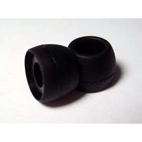 3 Pair Black Small Replacement Silicone Ear Tips for Koss 9mm In-Ear Earphones Headphones by 