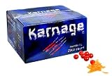 Sporting Goods : Karnage Rip Paintballs - 2000 Rounds - Metallic Orange Shell / Orange Fill