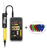 41SSHBBf%2BVL. SL160  IK Multimedia Amplitube iRig   Guitar Effects Interface for iPhone, iPod with 5 Guitar Picks ..Buy This