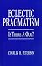 Book Eclectic Pragmatism: Is There a God?