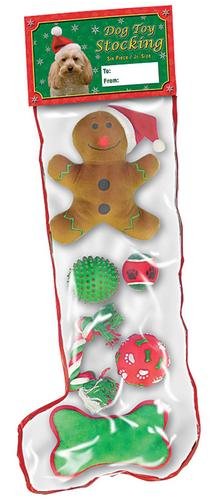 Childrens Toyshop  Pet Supplies : Kyjen Holiday Multi-Pack Stocking - Small