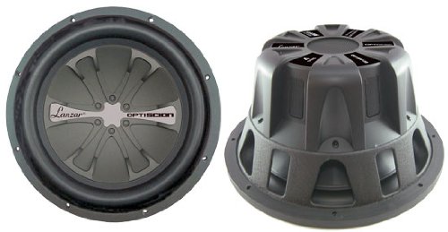 Lanzar OPTSW12D Opti Scion 12-Inch 1000 Watts High Power Dual Voice Coil Subwoofer