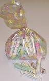 Gourmet Food : Scott's Cakes Assorted Salt Water Taffy 1 Pound Easter Chicks Bag