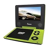 Impecca DVP774 7 Inch Portable DVD Player Lime