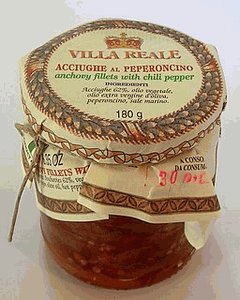 Anchovy Filets with Chiles Acciughe al Peperoncino by All Things Sicilian