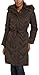 Apparel : Nine West Women's Matte Satin 3/4 Quilted Faux Fur