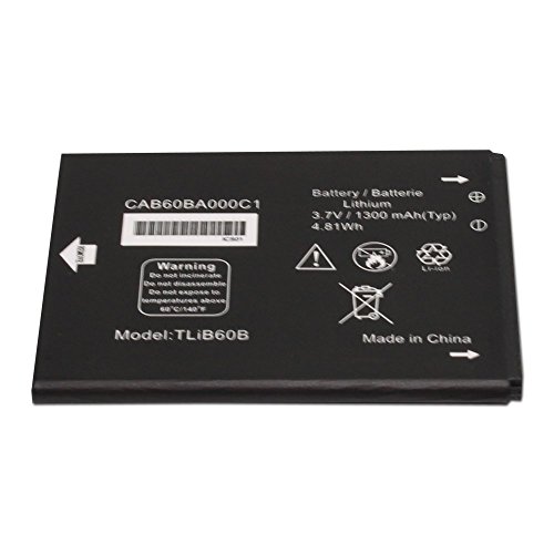 Replacement Battery TLiB60B CAB60BA000C1 for ALCATEL 5020T 5020 ONE TOUCH EVOLVE