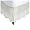 DKNY Pure Petticoat California King Bedskirt, Ivory