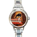Limited Edition Violano Italian Charm Watch Bird Raven Crow Poe