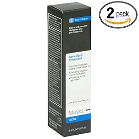 Murad Acne Acne Spot Treatment, 2: Treat/Repair, 0.5 fl oz (15 ml) (Pack of 2)
