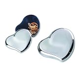 Silver Plated Jewellery Trinket Box Heart Shaped