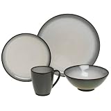 Sango Concepts Avocado 16-Piece Dinnerware Set, Service for 4 by Sango